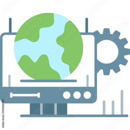 Network Icon Vector Element