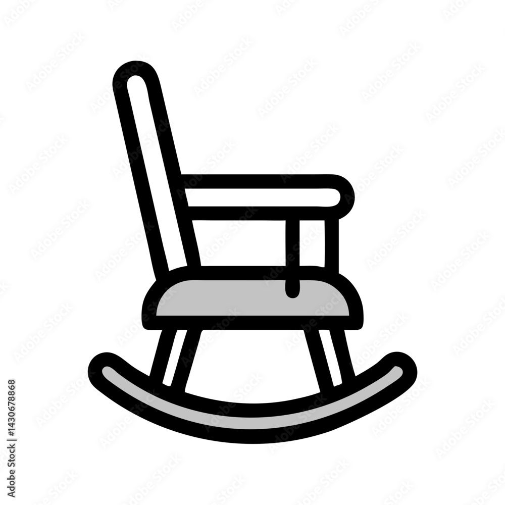 Minimalistic Funny Face with Missing Tooth Illustration Minimalistic Funny Face with Missing Tooth Illustration
