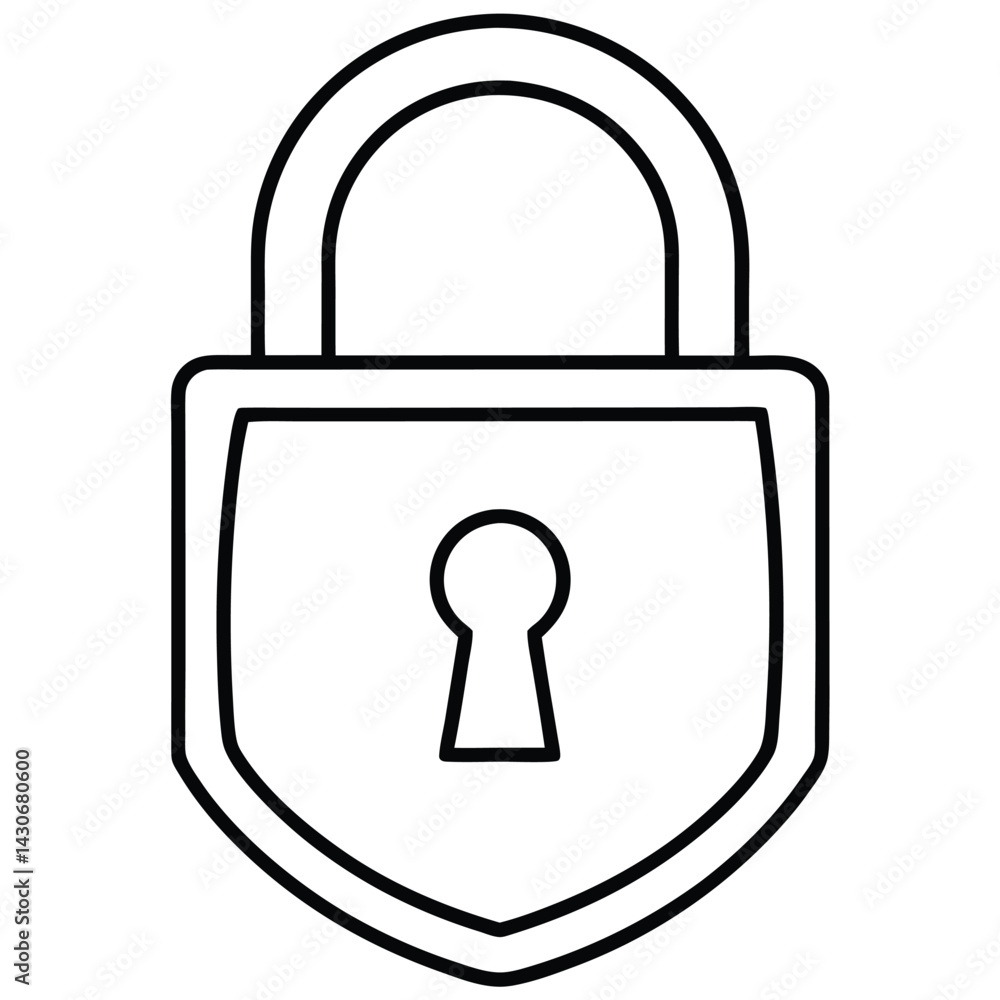 lock icon vector illustration lock icon vector illustration