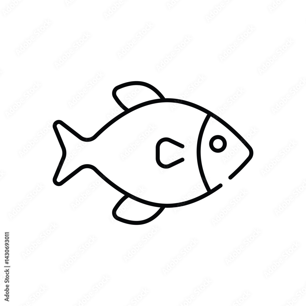 Clownfish Vector icon Clownfish Vector icon