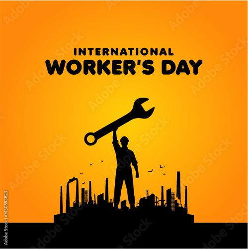 International Workers Day Social Media Post Design