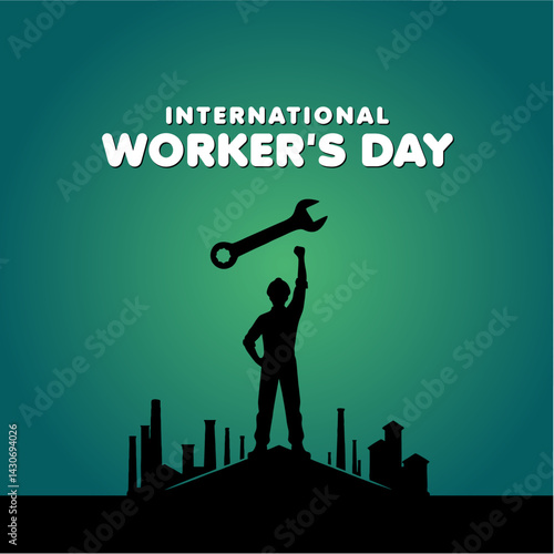 International Workers Day Social Media Post Design