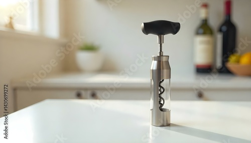 Wallpaper Mural Corkscrew on white background Torontodigital.ca