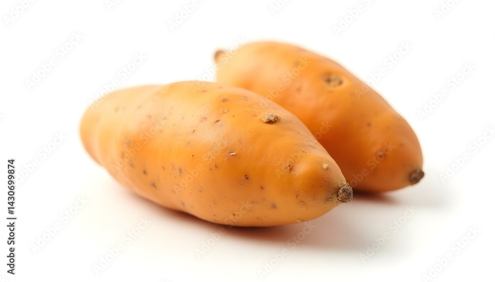 Sweet Potato isolated on white background Sweet Potato isolated on white background