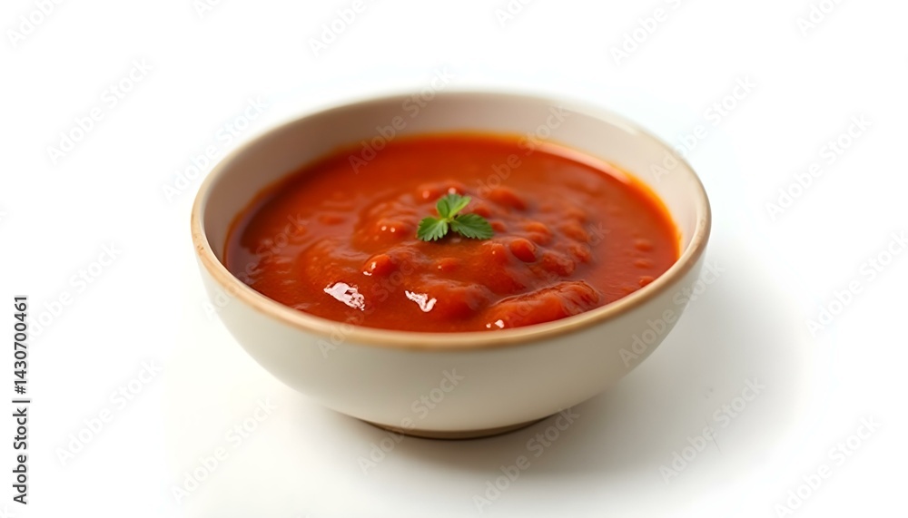 A vibrant bowl of salsa sauce on a white background, top-down view, studio lighting, showcasing chunks of ripe red tomatoes, diced white onions, and fresh green cilantro. A vibrant bowl of salsa sauce on a white background, top-down view, studio lighting, showcasing chunks of ripe red tomatoes, diced white onions, and fresh green cilantro.