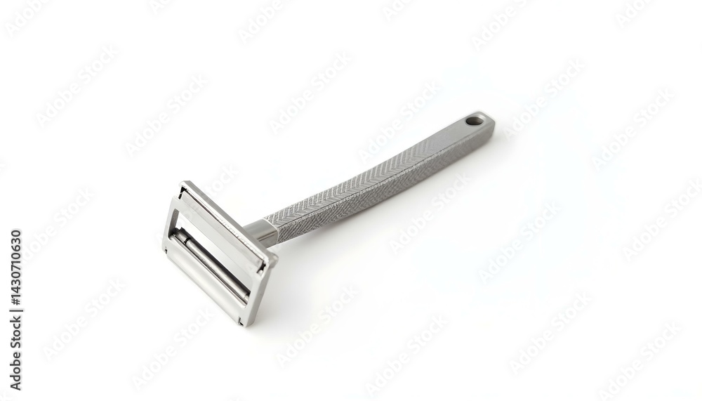 Shaving razor instrument isolated on a white background. Shaving razor instrument isolated on a white background.