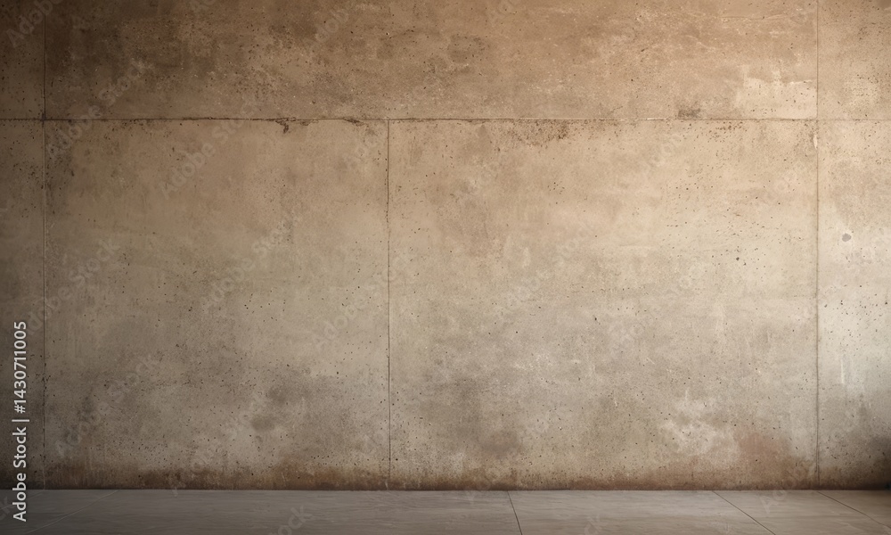 Aged concrete wall surface provides a textural backdrop for interior rendering Aged concrete wall surface provides a textural backdrop for interior rendering
