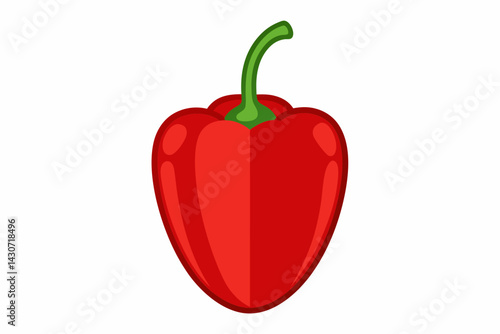 red hot chili pepper vector illustration 