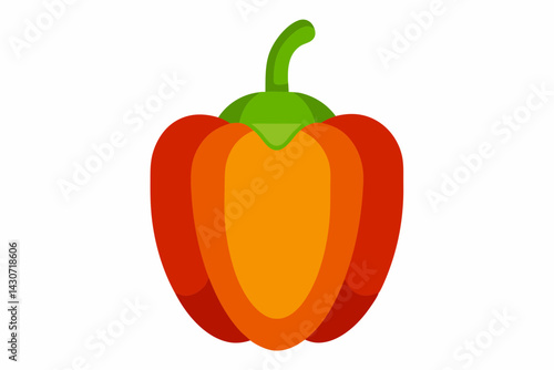 red hot chili pepper vector illustration 