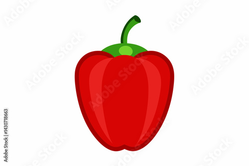 red hot chili pepper vector illustration 