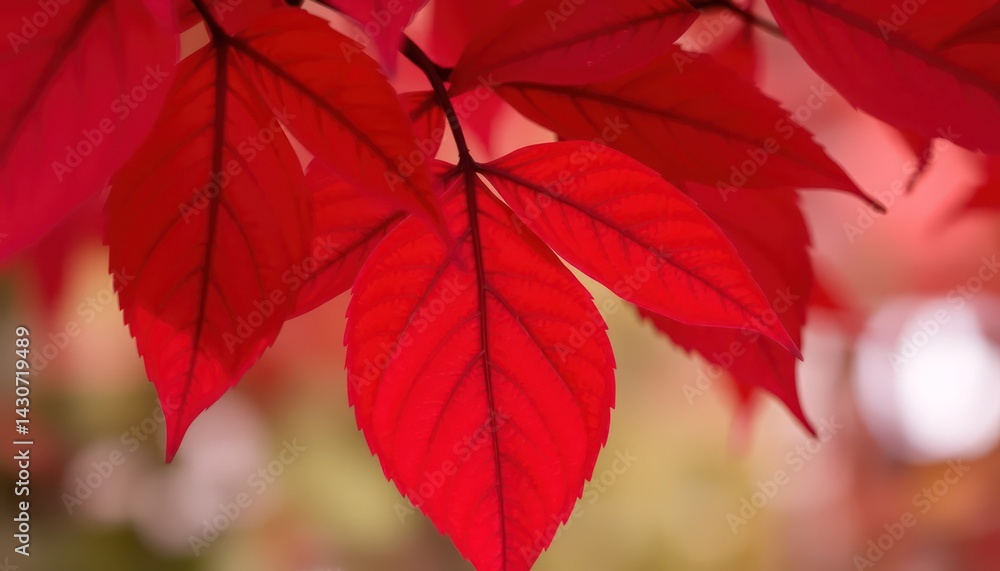 Obraz premium Vibrant autumn leaves