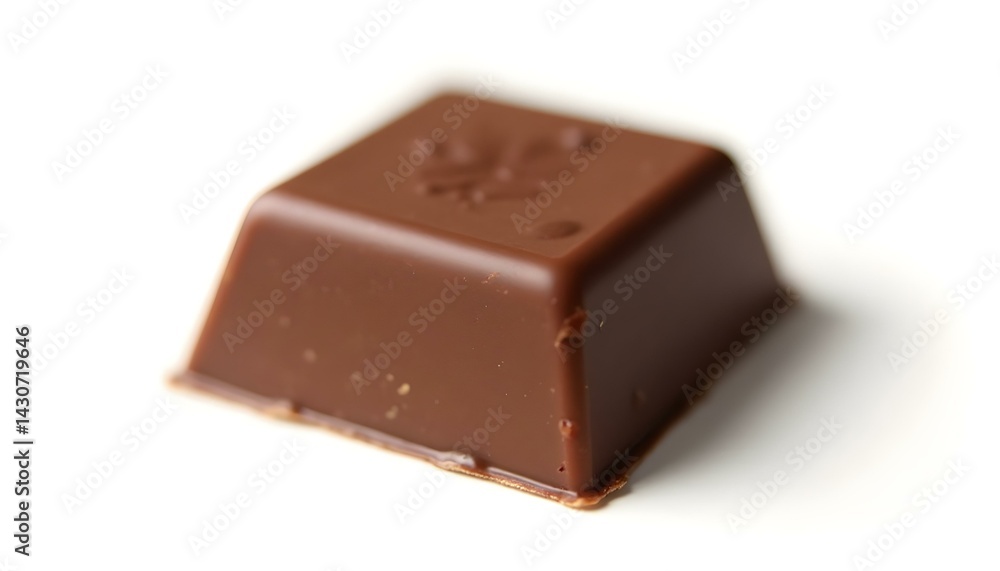 close up a chocolate bar isolated on white background close up a chocolate bar isolated on white background