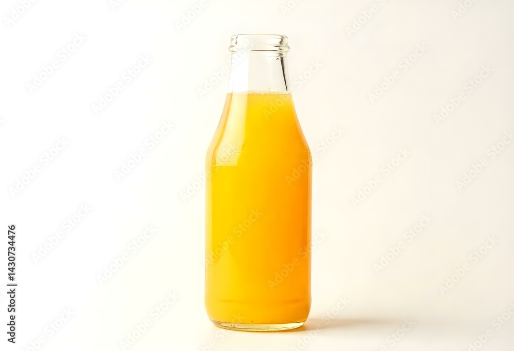 bottle of orange juice isolated on a white background bottle of orange juice isolated on a white background