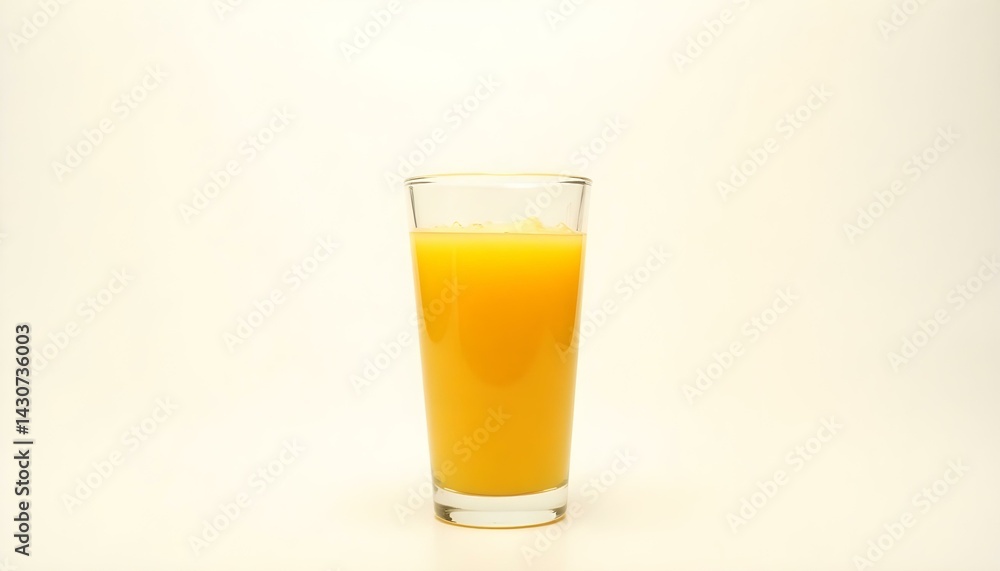 set of juice glass on a white background set of juice glass on a white background