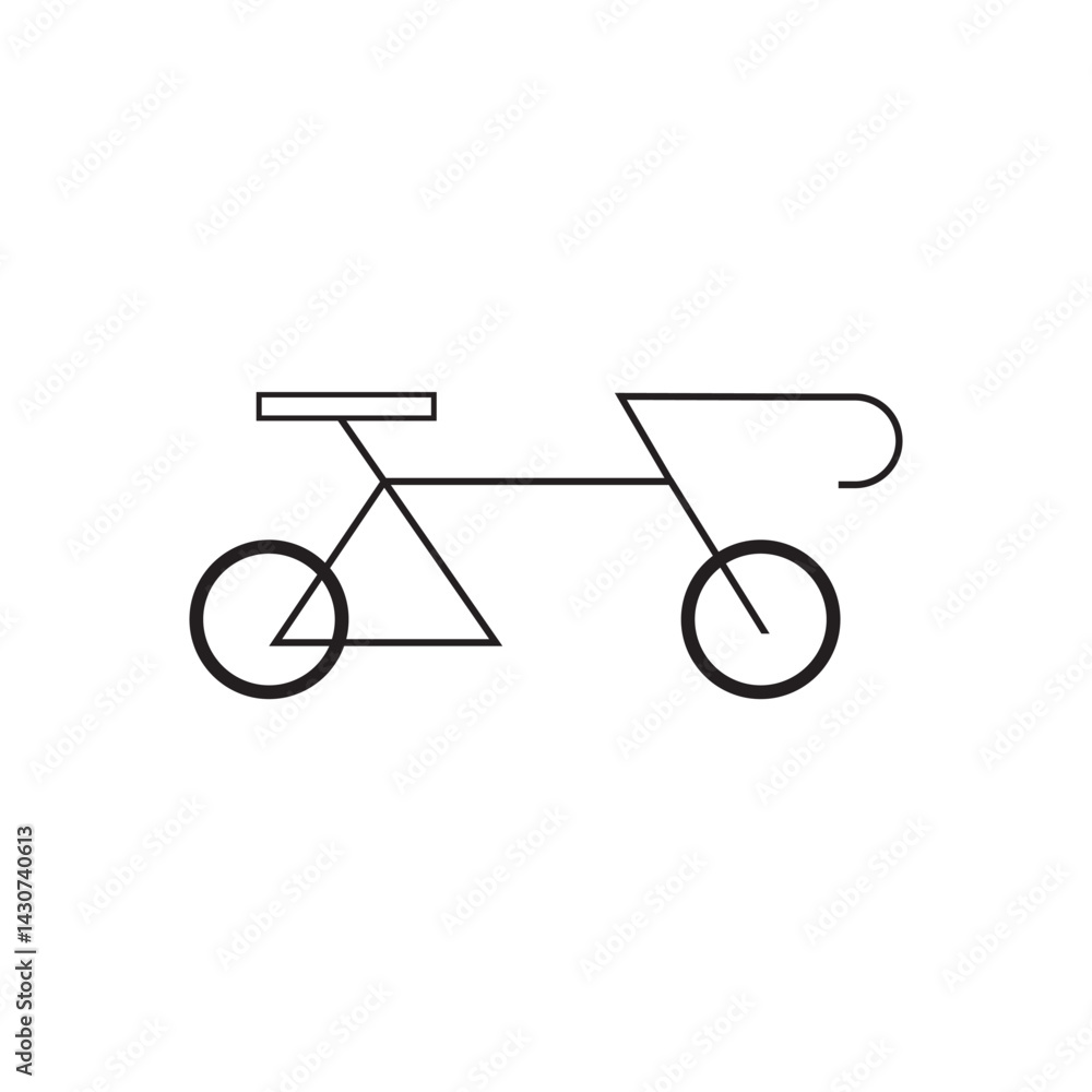 bicycle symbol icon bicycle symbol icon