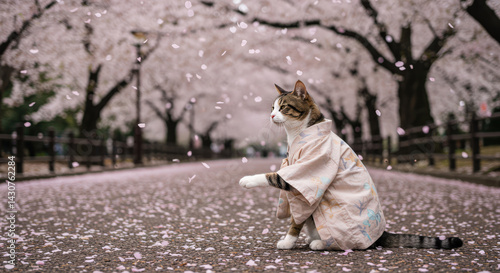 Geisha Cat in Tokyo