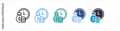 Time Is Money Icon