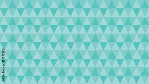 水色の三角形の幾何学模様の背景イラスト。シームレスなベクターの4Kイラスト素材。Light blue triangle geometric pattern background illustration. Seamless vector 4k illustration.