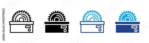 Saw Machine Icon