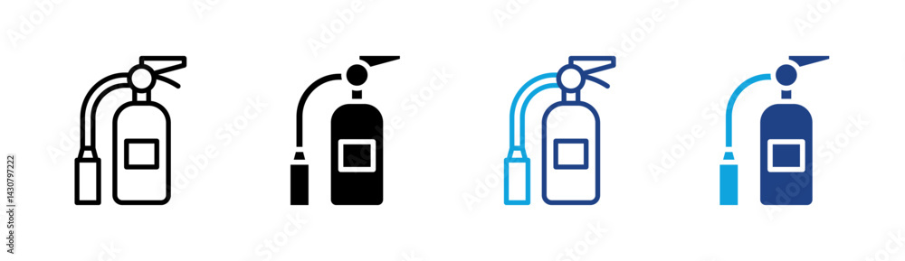Fire Extinguisher Icon Fire Extinguisher Icon