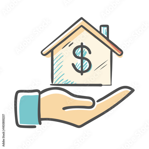 affordable housing icon, affordable housing vector illustration-simple illustration of affordable housing, perfect for affordable housing logos and icons