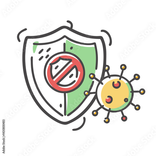 antivirus icon, antivirus vector illustration-simple illustration of antivirus, perfect for antivirus logos and icons