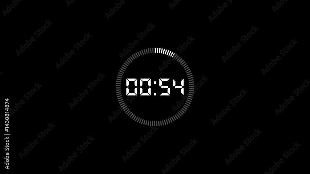 One Minute Digital Timer. 1 Minute Digital Negative Countdown animation. Technology stopwatch Digital Countdown. Countdown Timer Indication.countdown timer animation of 1 minutes on transparent One Minute Digital Timer. 1 Minute Digital Negative Countdown animation. Technology stopwatch Digital Countdown. Countdown Timer Indication.countdown timer animation of 1 minutes on transparent