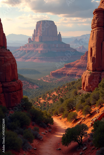monument valley at sunset