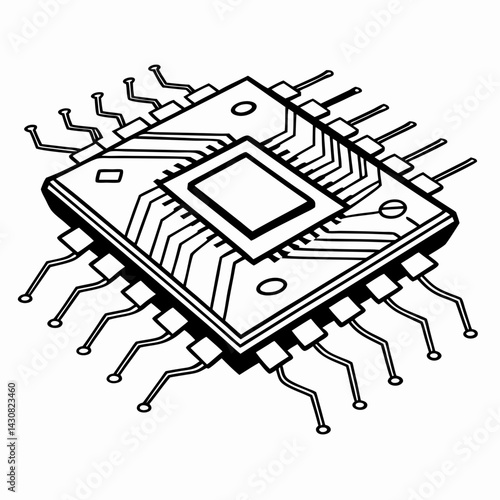 Electrical Engineer Vector Art
