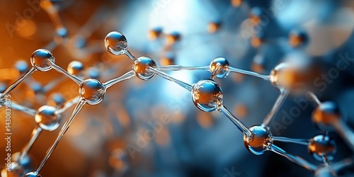 Educational illustration of amino acids in chemistry and medicine.