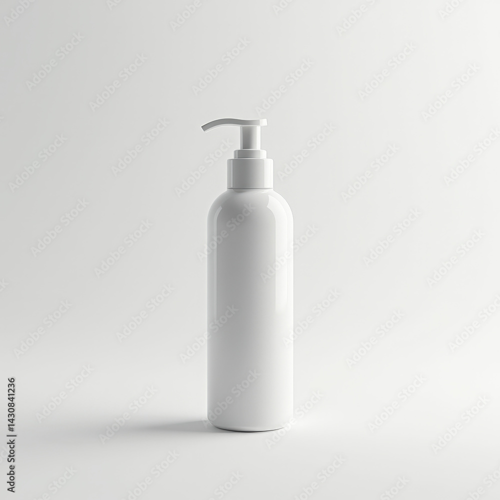 Minimalist product mockup placed on a clean white background Minimalist product mockup placed on a clean white background