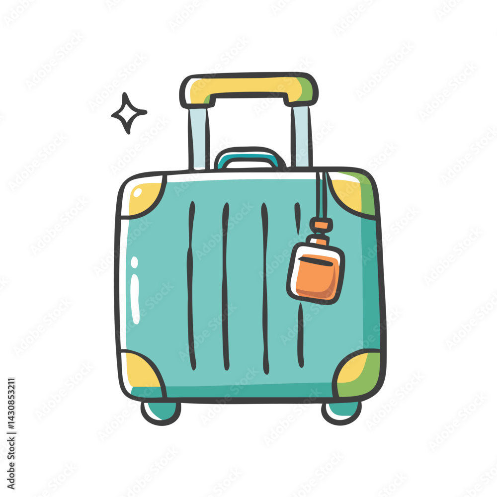 luggage icon, luggage vector illustration-simple illustration of luggage, perfect for luggage logos and icons luggage icon, luggage vector illustration-simple illustration of luggage, perfect for luggage logos and icons