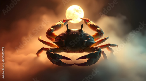 Mystical Celestial Crab: The Spirit of Cancer