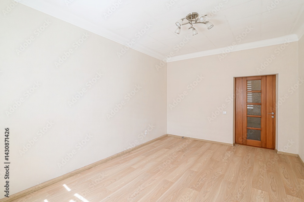 standard room interior apartment. view kind of decor home decoration in hostel house for sale. empty room renovated standard room interior apartment. view kind of decor home decoration in hostel house for sale. empty room renovated