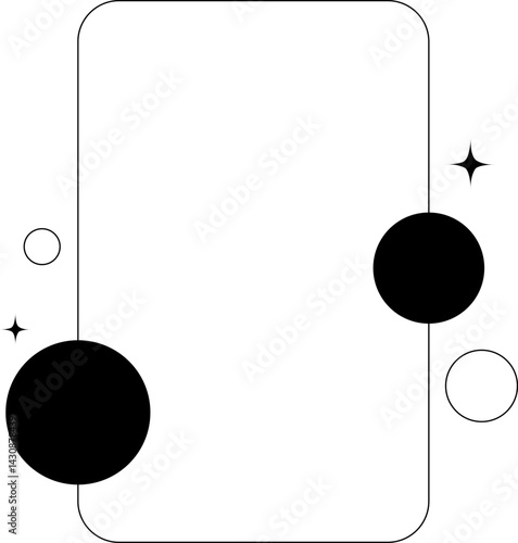 Black Line has a sparkling light symbol on the frame.5
