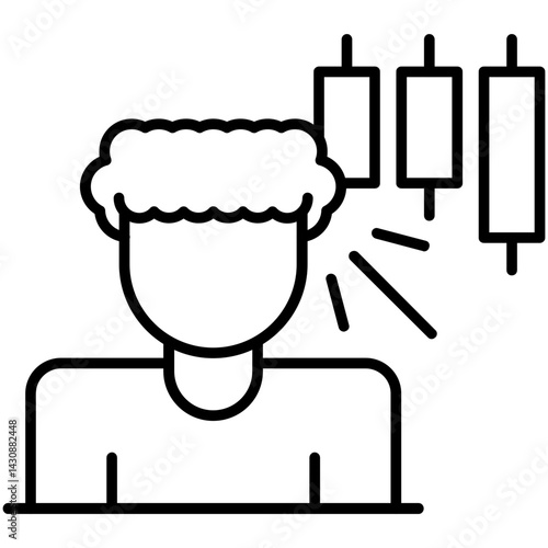 Stockbroking Icon