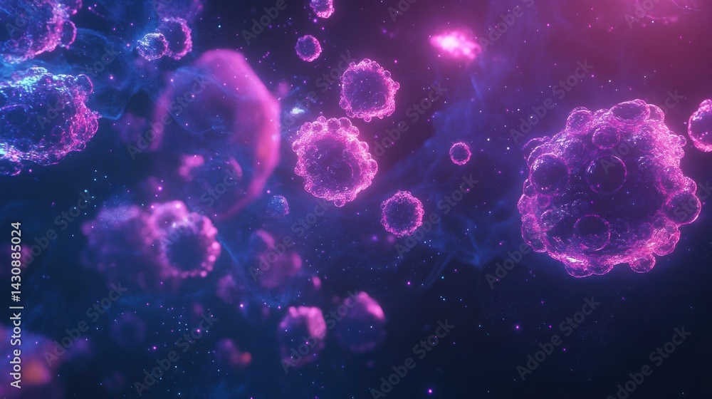 Vivid Representation of Cellular Structures in Deep Space Environment Vivid Representation of Cellular Structures in Deep Space Environment