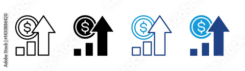 Economic Growth Icon