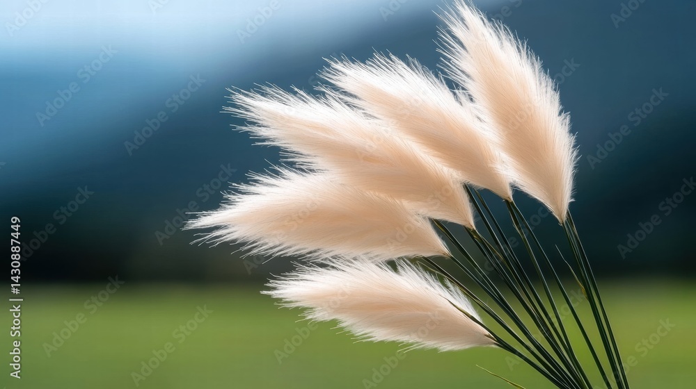 field of tall grasses swaying in the wind on a warm day field of tall grasses swaying in the wind on a warm day