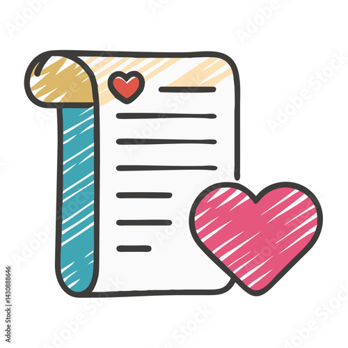 wishlist icon, wishlist vector illustration-simple illustration of wishlist, perfect for wishlist logos and icons