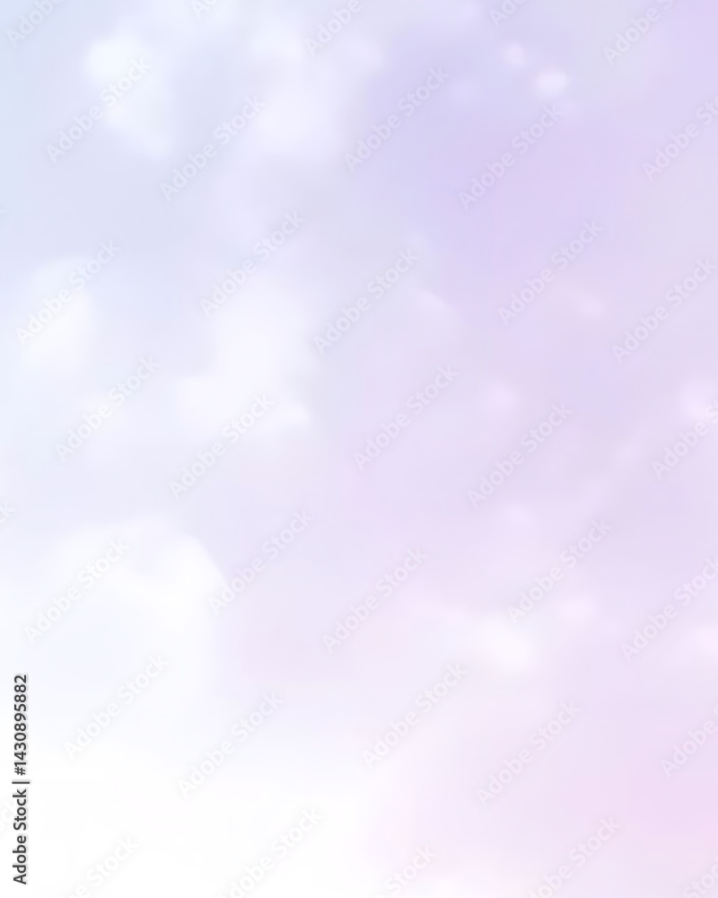 Soft Pastel Sky: Dreamy Cloudscape Background Soft Pastel Sky: Dreamy Cloudscape Background