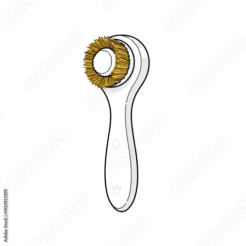Cleaning brush with bristles for household use  