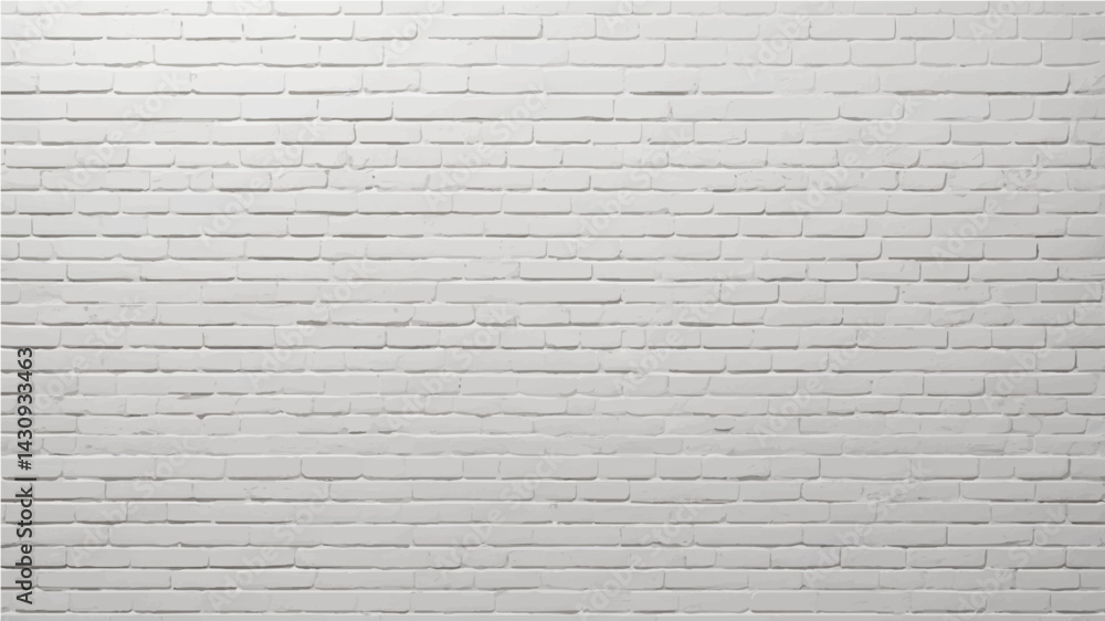 Texture of a white painted brick wall as a background or wallpaper Texture of a white painted brick wall as a background or wallpaper
