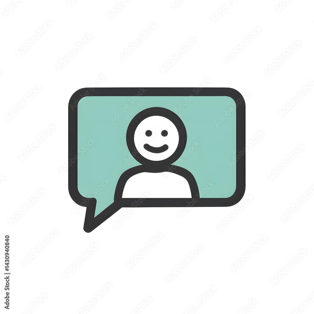 Obraz premium speech bubble icon