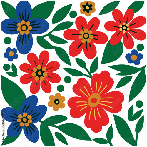 Seamless flowers.Vintage botanical flowers. Floral seamless patterns. Style for banners, wallpaper, posters, websites, online.Vector illustration  fabric, interior decor and other users design.
