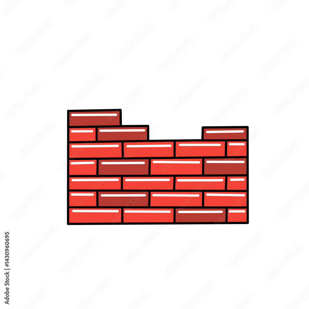 brick wall vector illustration brick wall vector illustration