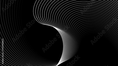 Rainbow colorful swirl line movement. colorful pattern wavy line motion background.