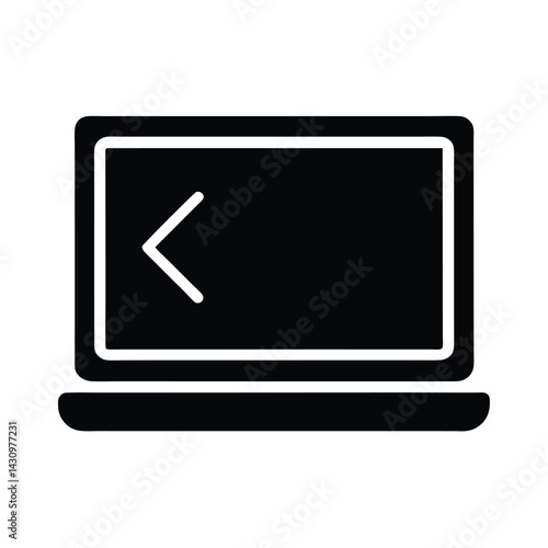 terminal command icon vector illustration