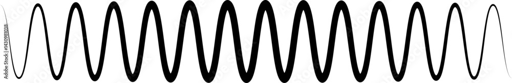Wavy lines Sine wave Undulating Zig Zag Line Wavy lines Sine wave Undulating Zig Zag Line