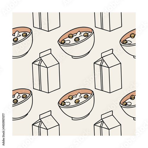 milk carton and cereal bowl repeat Fashion, Textiles, Home Decor, packaging Design, Graphic Web Design, Stationery Prints, Art Craft, Interior Design, Accessories  Lifestyle Products
